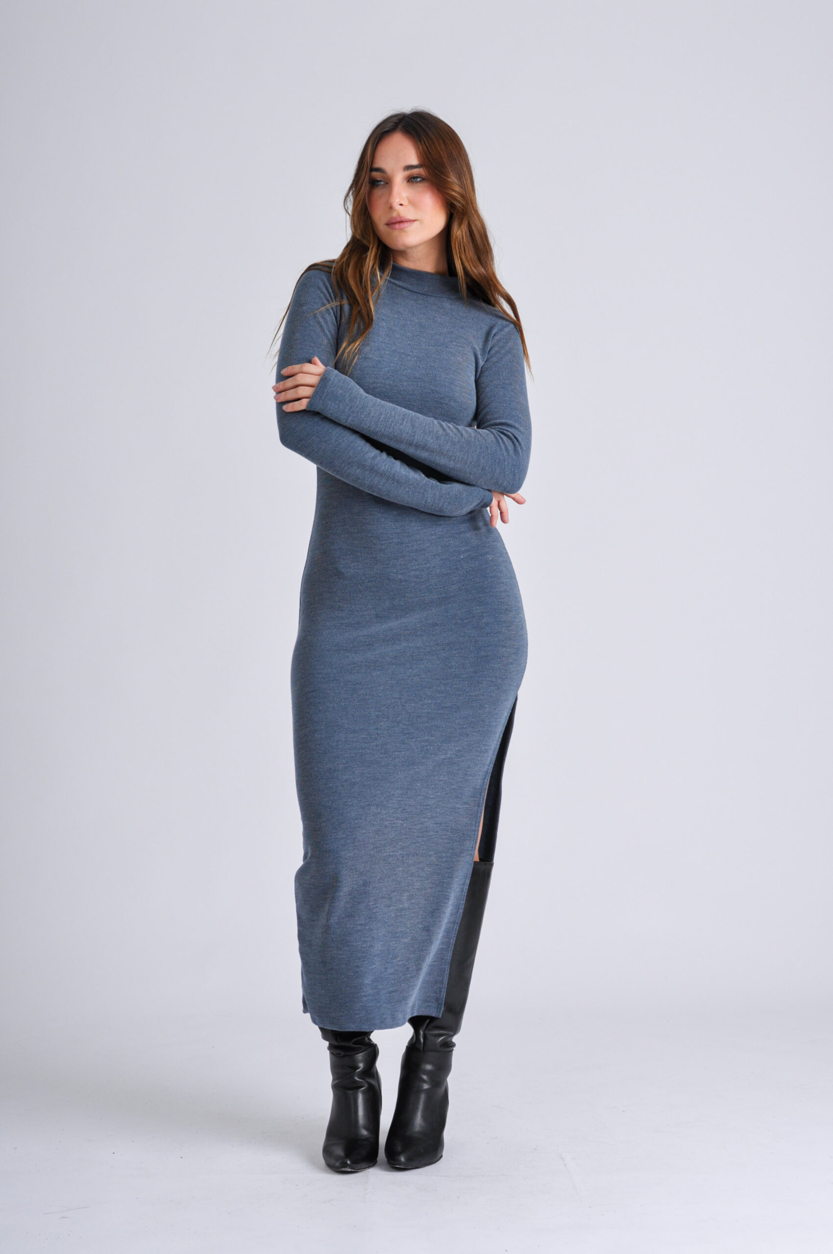 Vestidos Largos Vestidos Vintage Invierno Otoño Invierno Moda