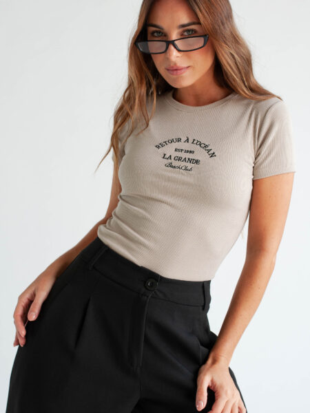 [01035] Remera Morley Soft Bordado "Retour á l´océan"