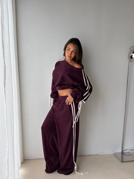 [05022] Pantalon con Tiras Costado y Elastico Darlon