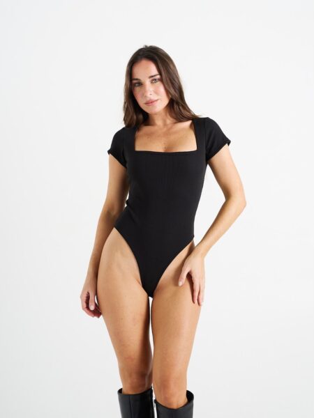 [03190] Body Escote Cuadrado Morley Cotton